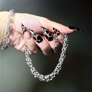 chunky s.steel chainmaille bracelet